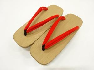 未使用品　てんぐ　桐下駄(23センチ)